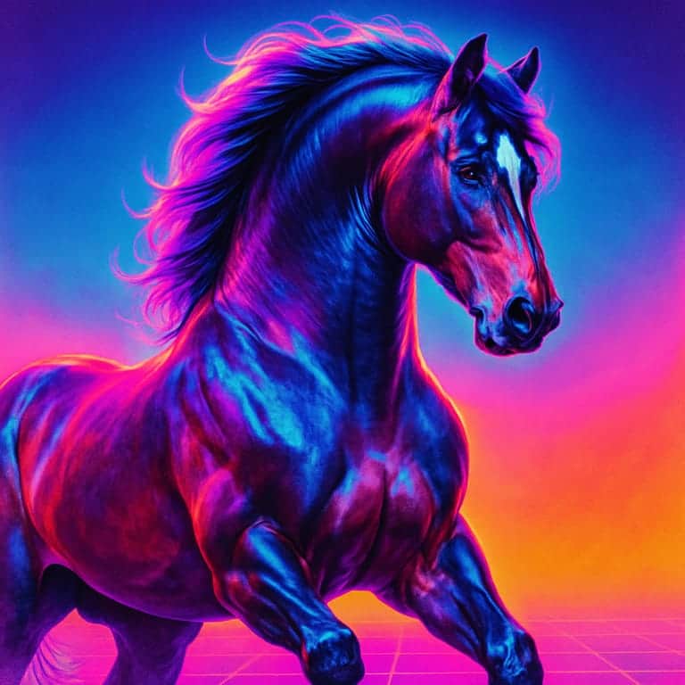 1980s Synthwave Airbrush