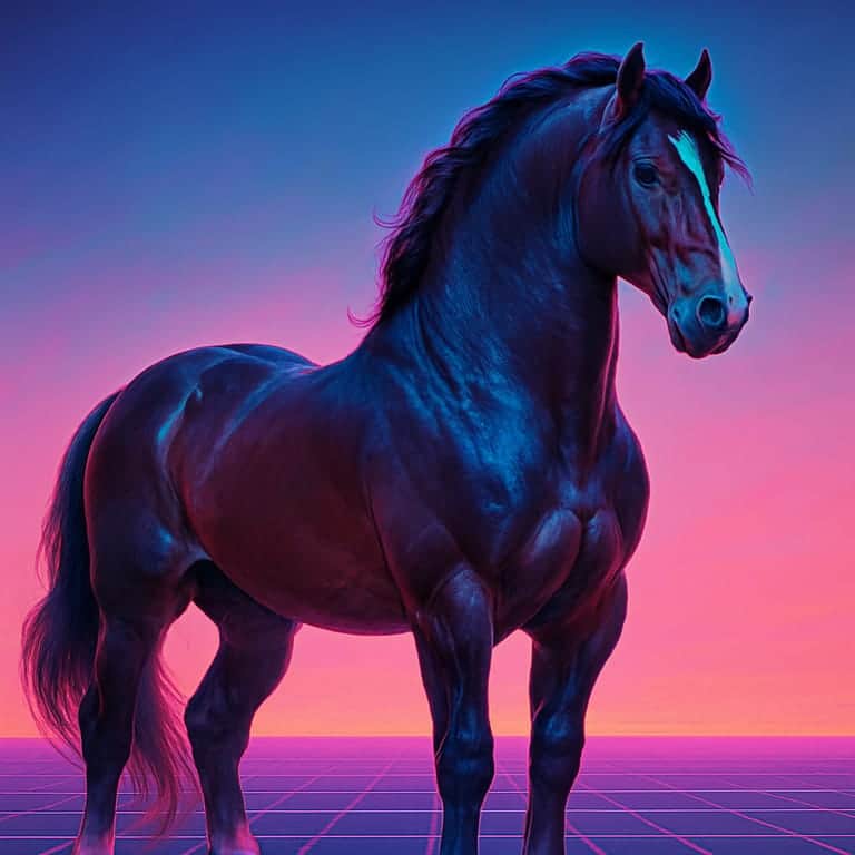 Vaporwave Soft Neon