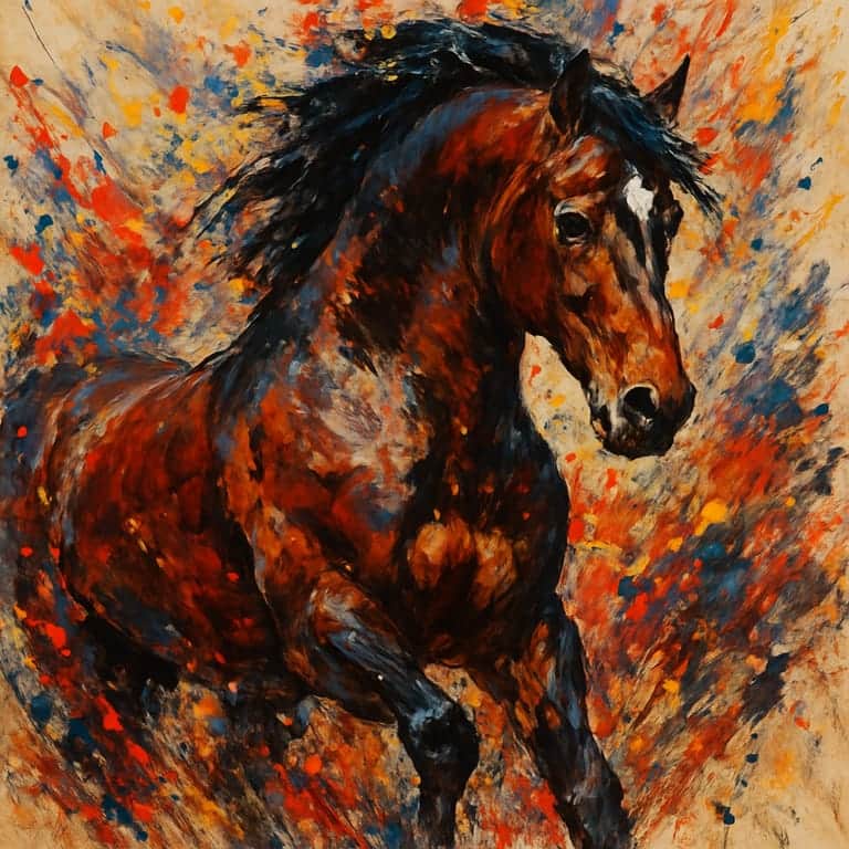 Abstract Expressionism Splash