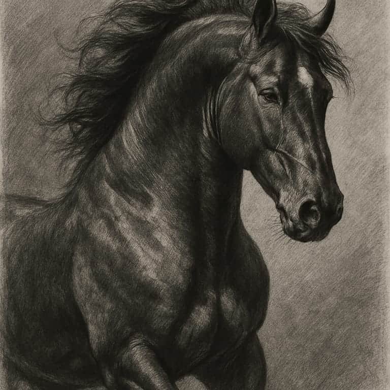 Charcoal Drawing