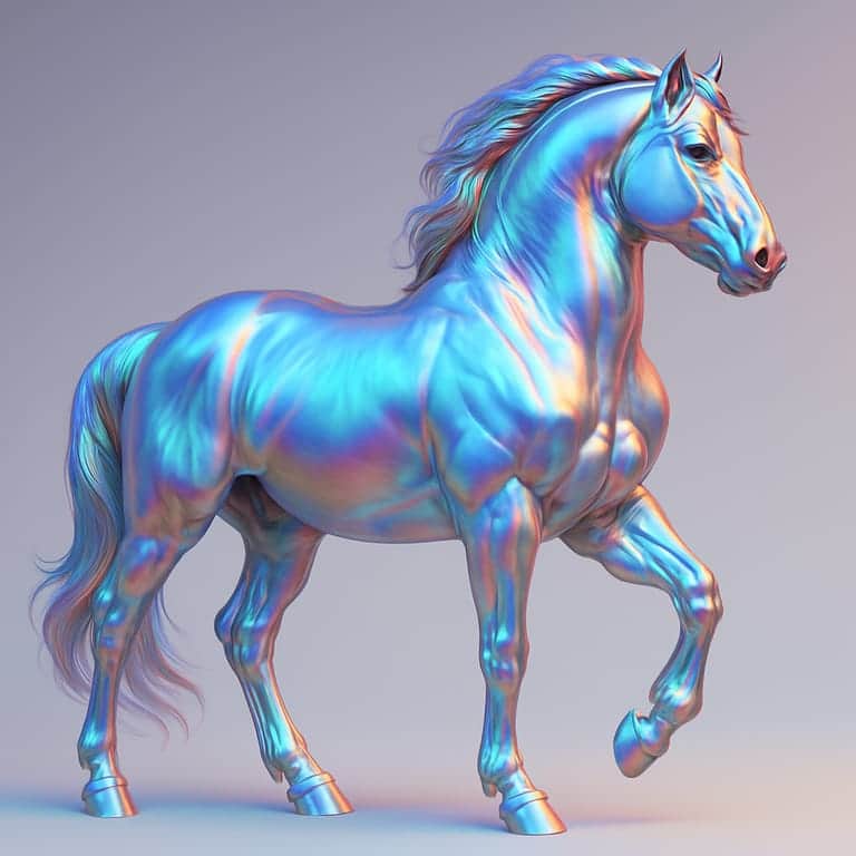 Holographic Chrome