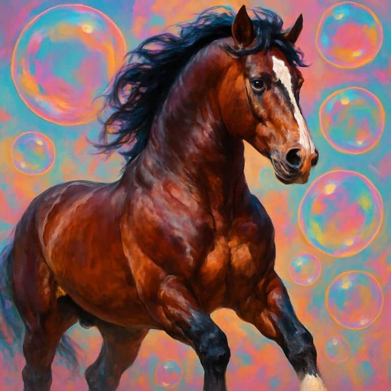 Iridescent Bubble Bloom