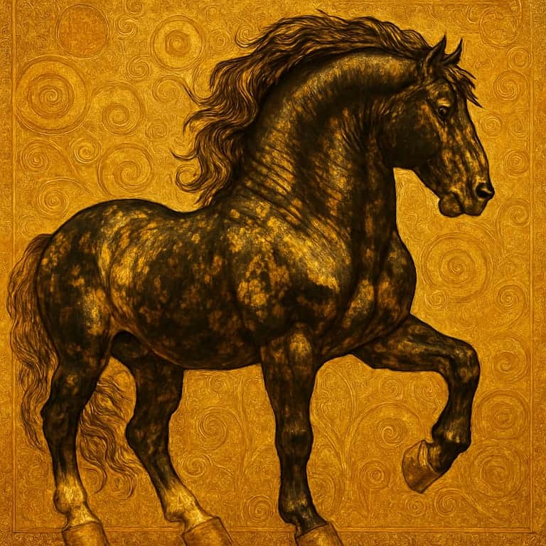Valentine Gold Ornamental
