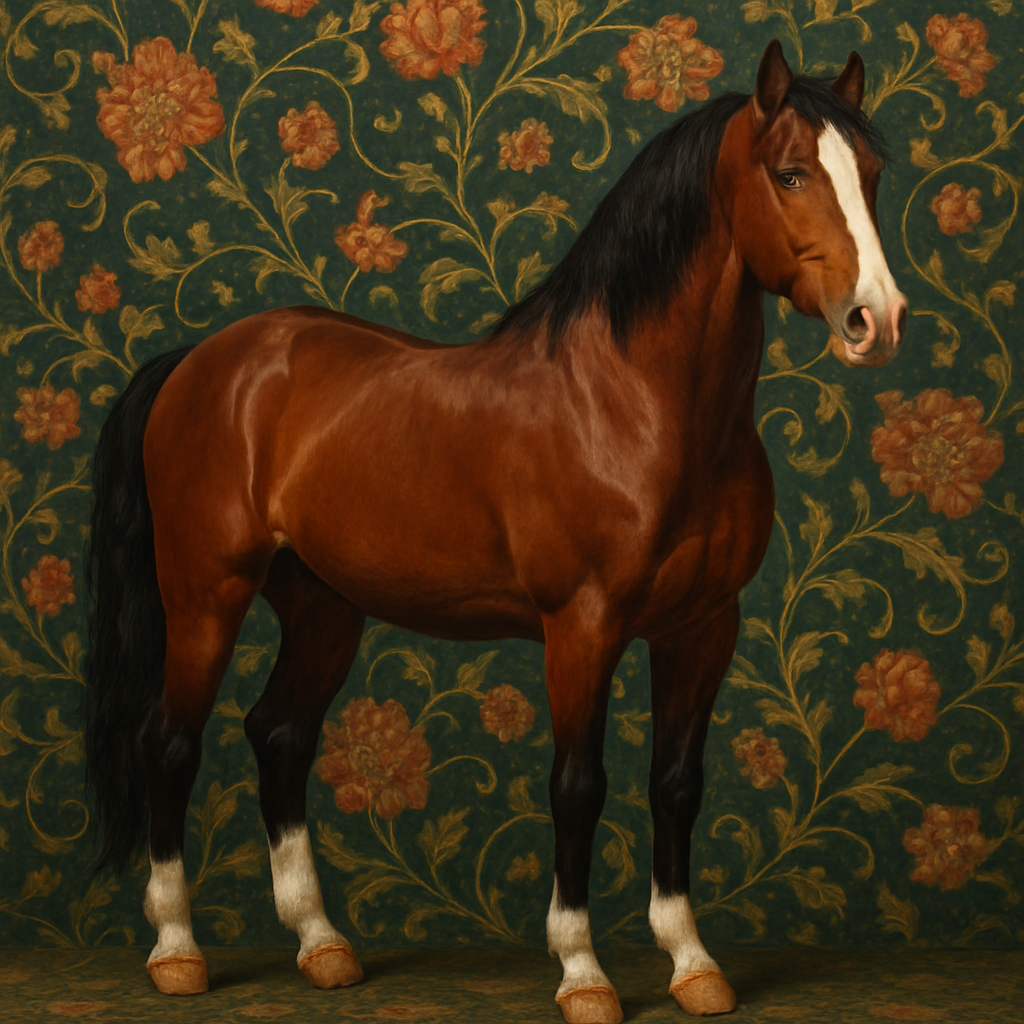 Contemporary Regal Floral